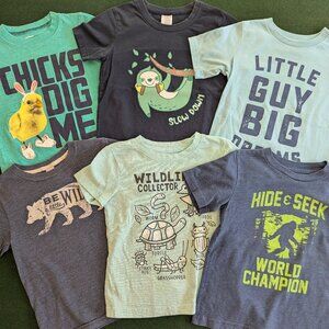 Bundle Boy's Short Sleeve T-shirts 3T 💙